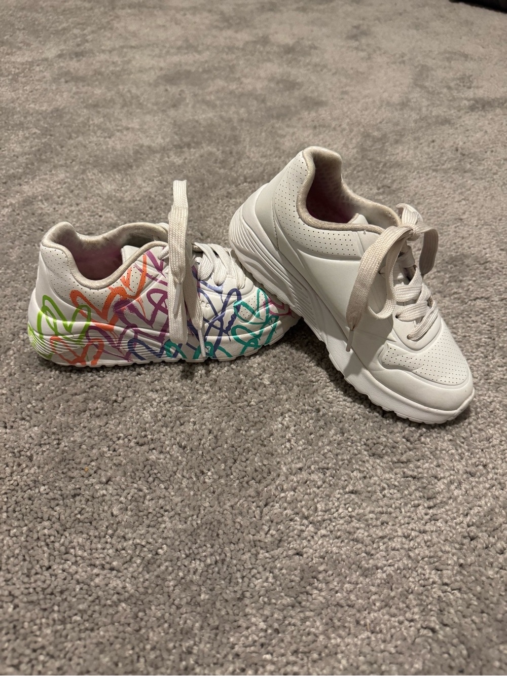 Skechers x JGoldcrown: UNO Lite - Metallic Joy size 12